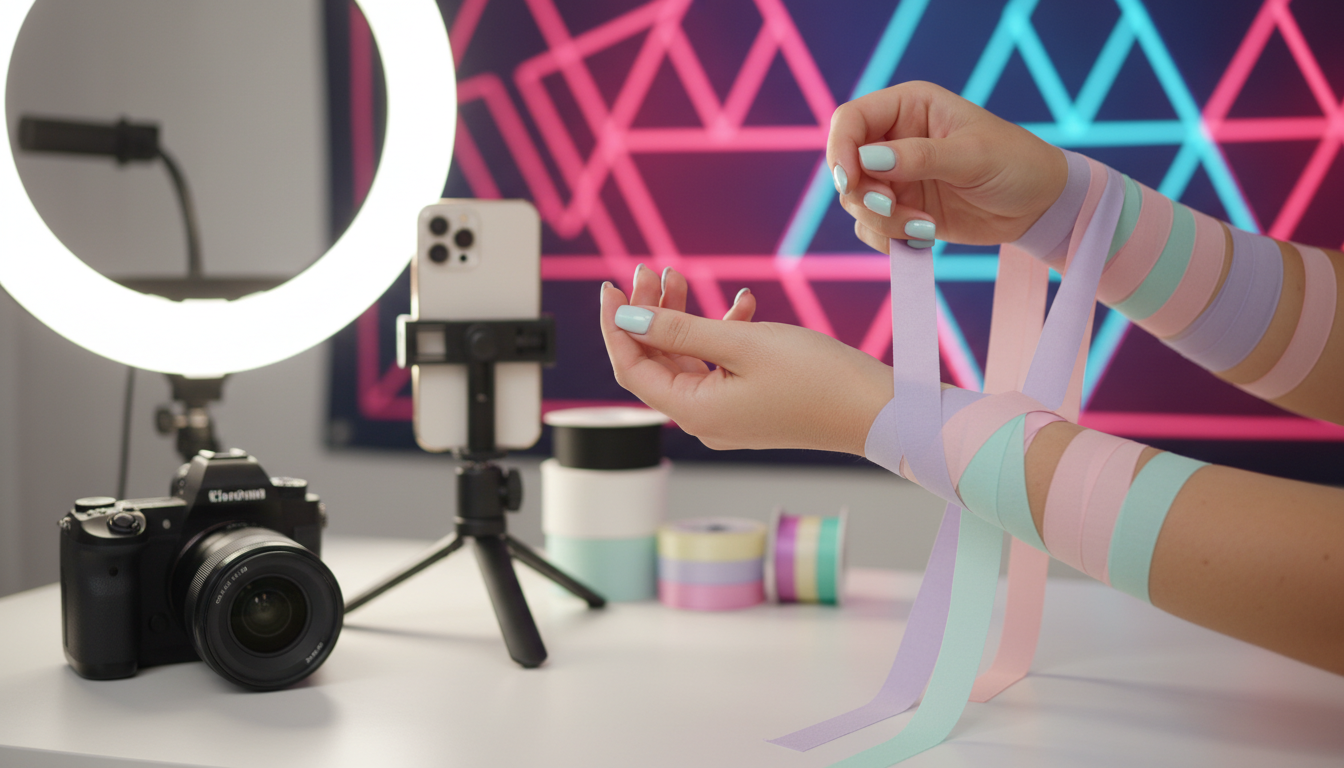 Bondage Tape Techniques for Beginners