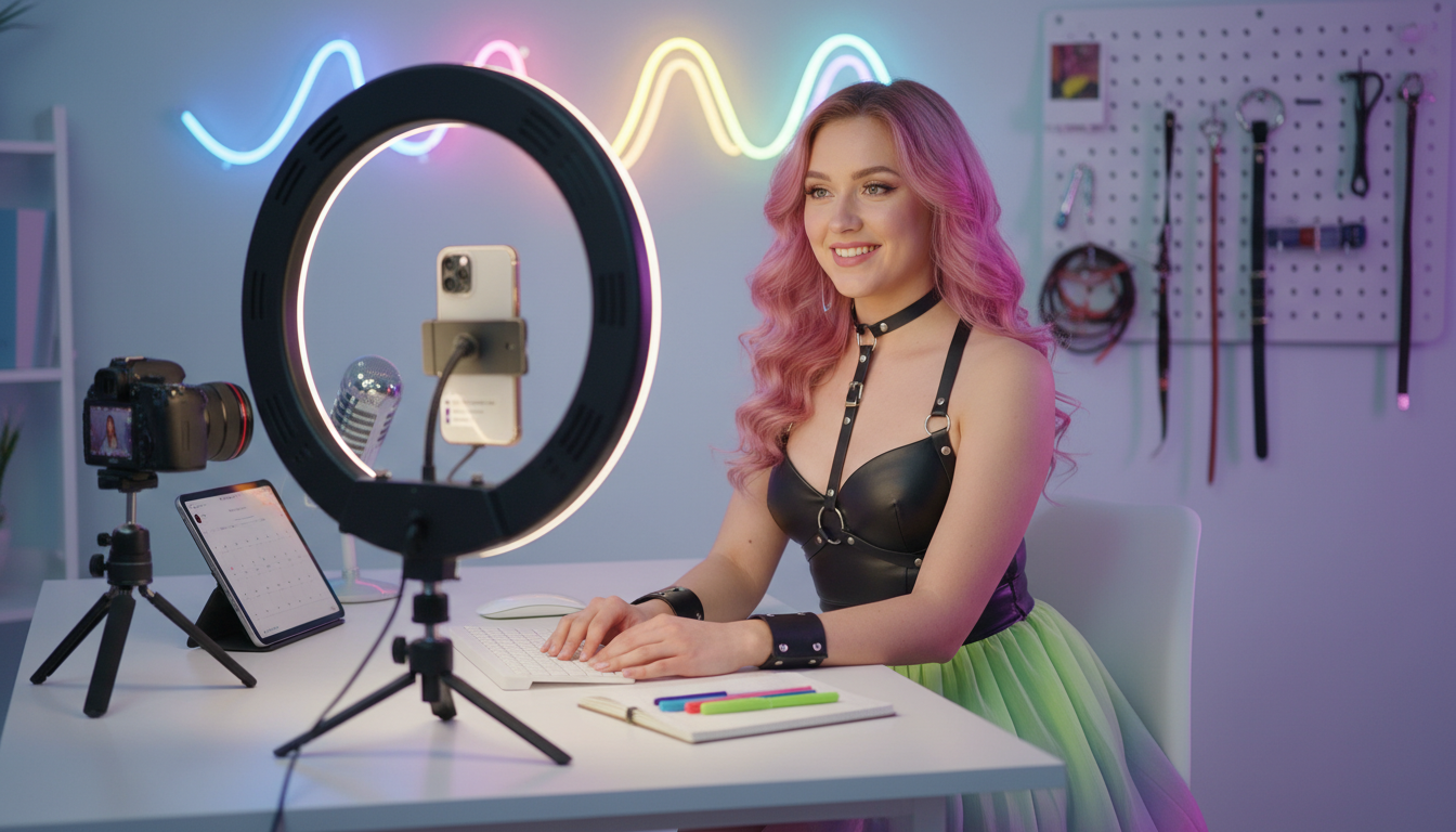 Fan Interaction and Customer Service for Bondage Models