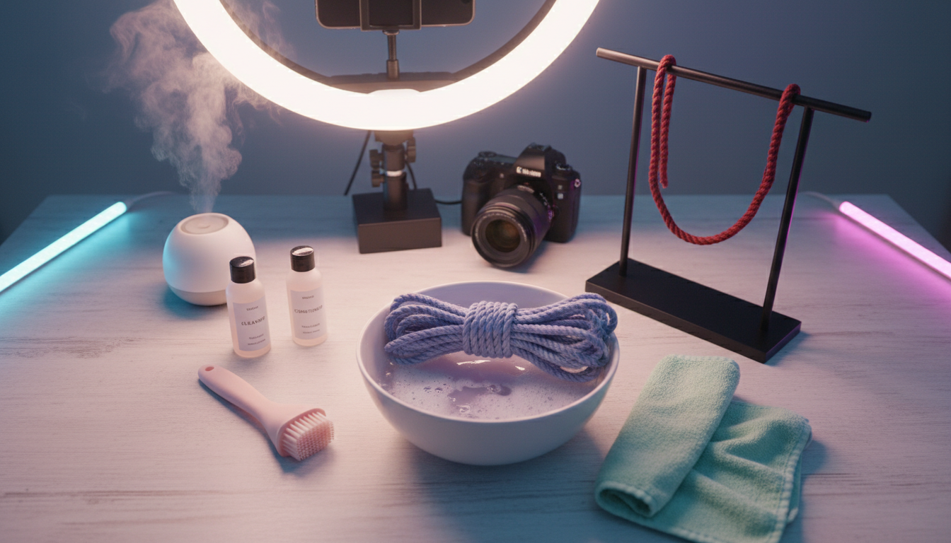 How to Clean and Care for Your Bondage Rope