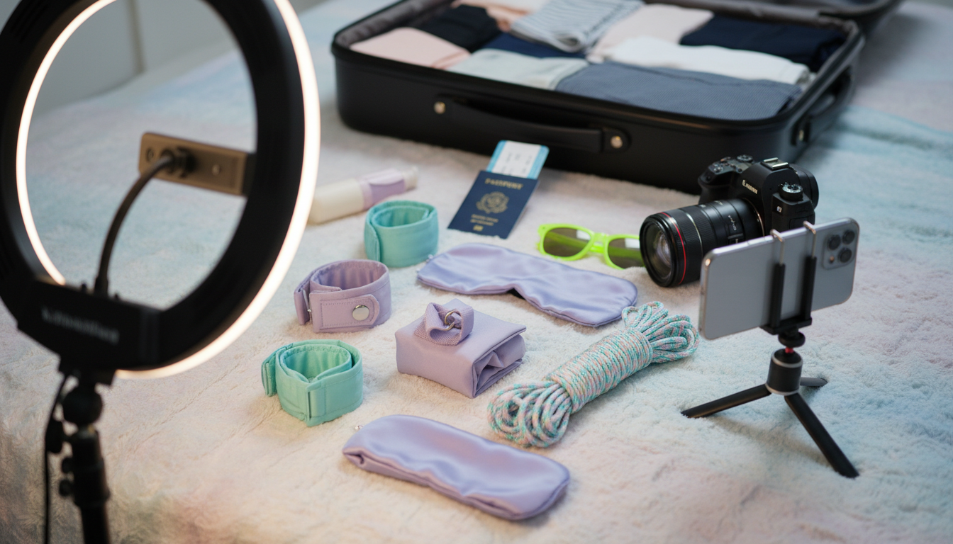 Travel-Friendly Bondage Gear for Adventurous Couples